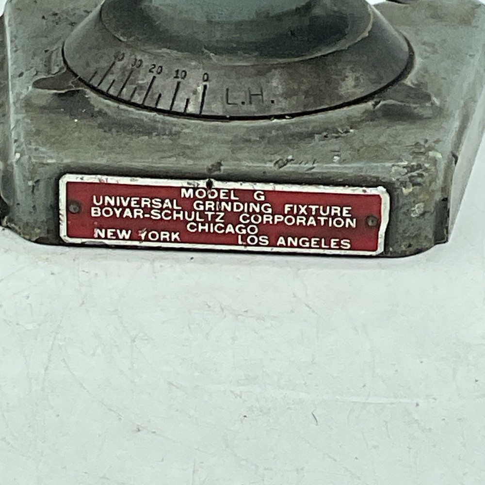 Boyar-Shultz Model G Universal Grinding Fixture
