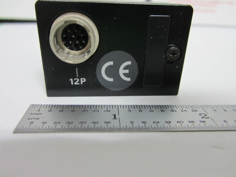 MICROSCOPE PART C MOUNT PANASONIC CAMERA GP-MF602 OPTICS AS IS BIN#Q3-34