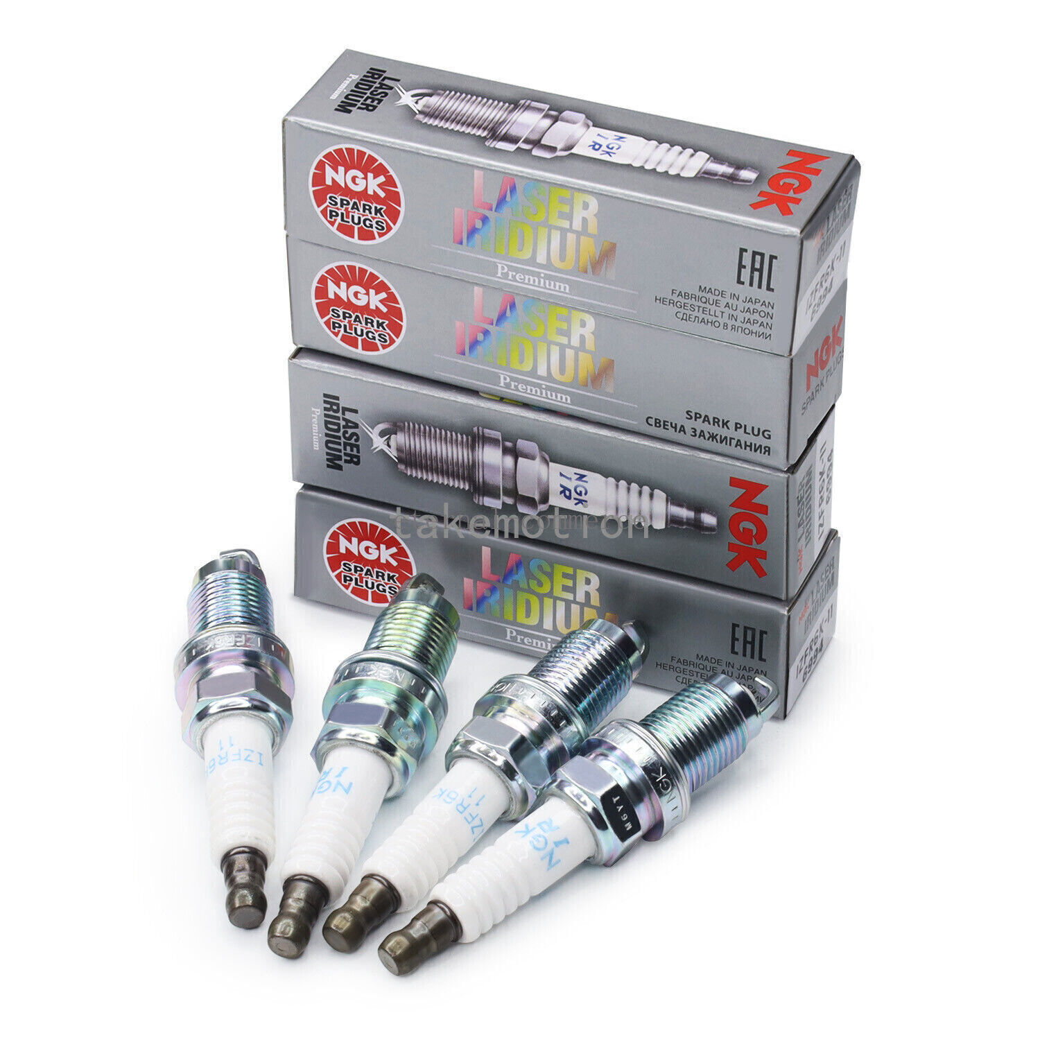 4PCS NGK Iridium Spark Plugs IZFR6K11 For Honda Accord Civic Acura MDX RSX RL TL