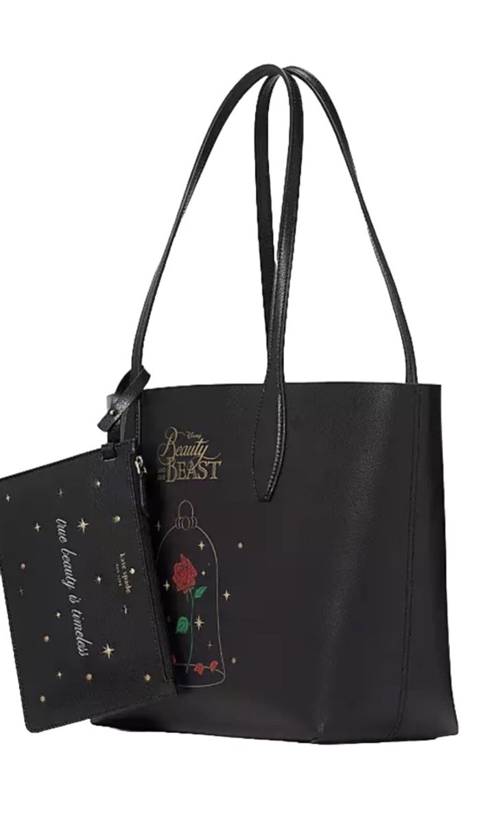 Disney X Kate Spade New York Beauty And The Beast Small Reversible Tote KE572