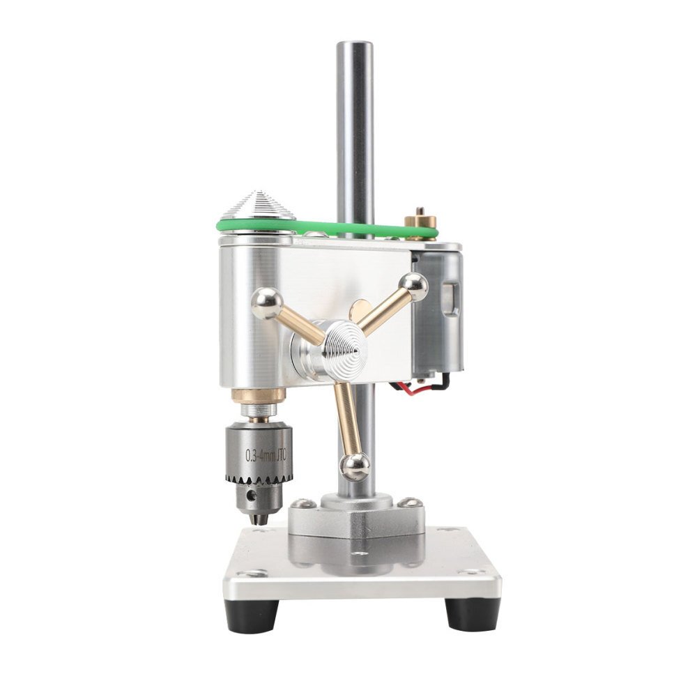 Mini Drill Press Precision Variable Speed Benchtop Drill Press 360° Rotation