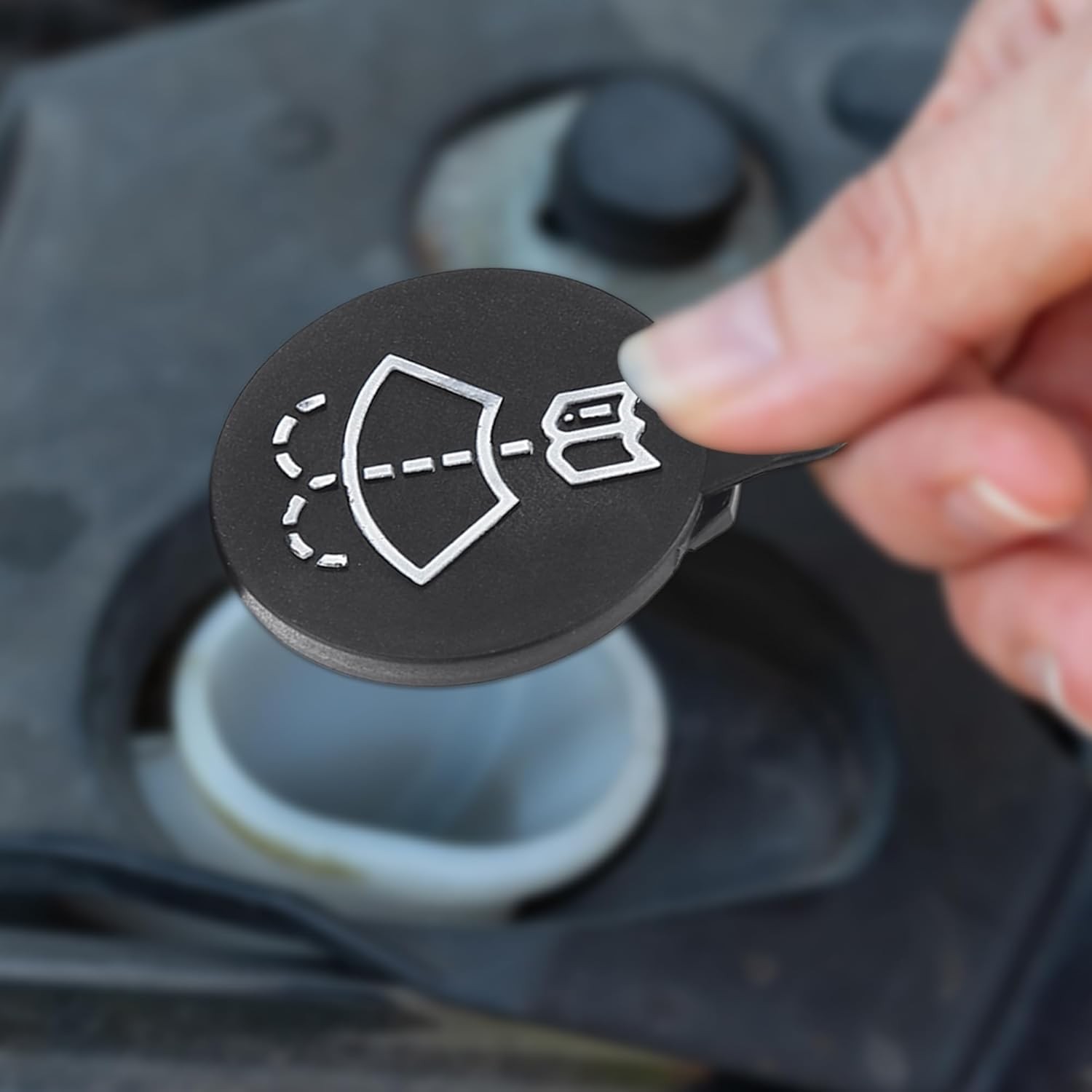Windshield Washer Fluid Reservoir Bottle Tank Cap, Buick LaCrosse for Cadillac..