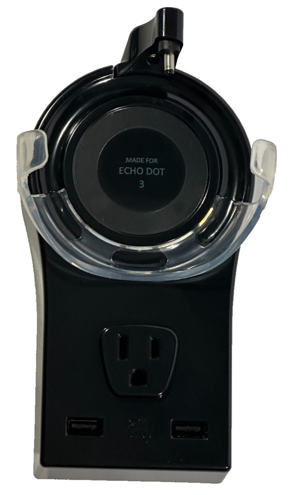 Echo Dot Docker Wall Mount for Dot Gen 3-New Sealed Boxes-Black