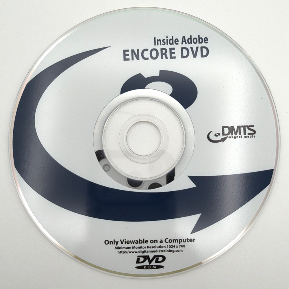 Inside Adobe Encore DVD DMTS (2003) - Interactive Computer Training DVD