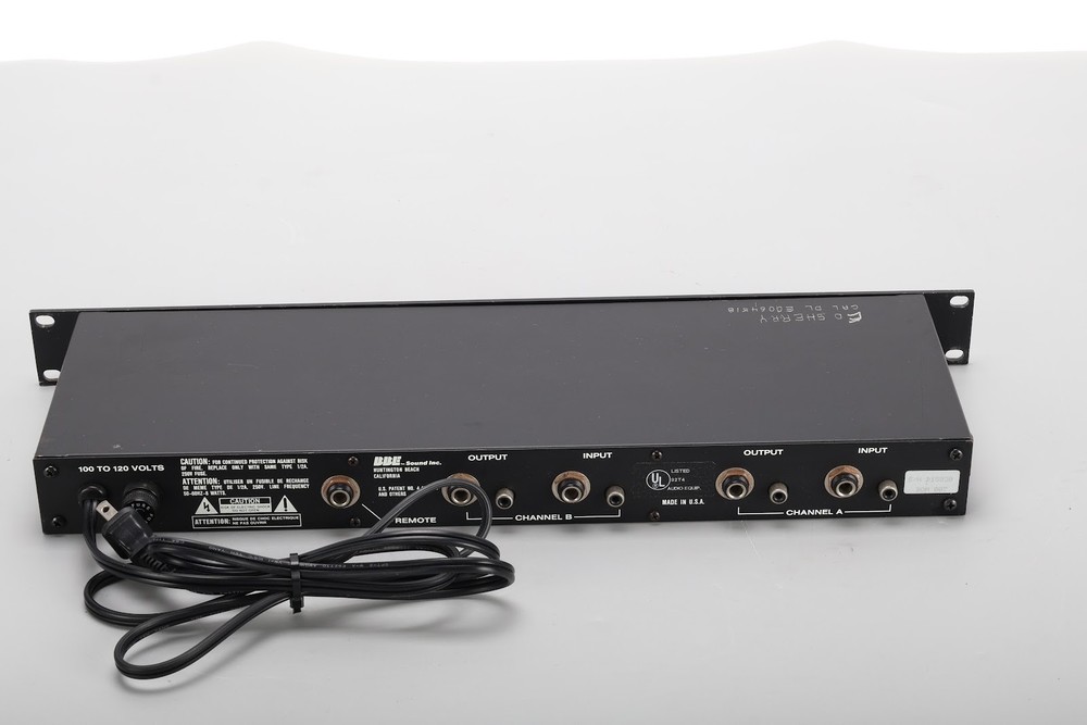 BBE 442A Sonic Maximizer Signal Processor - Fair Condition
