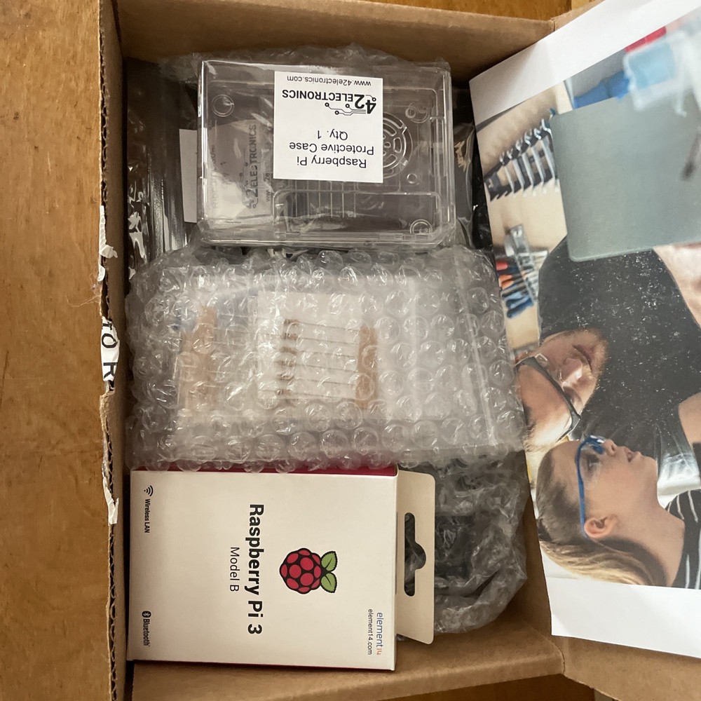 Open Box 42 Electronics Intro To Robotics Programing Raspberry Pie Level A B C D