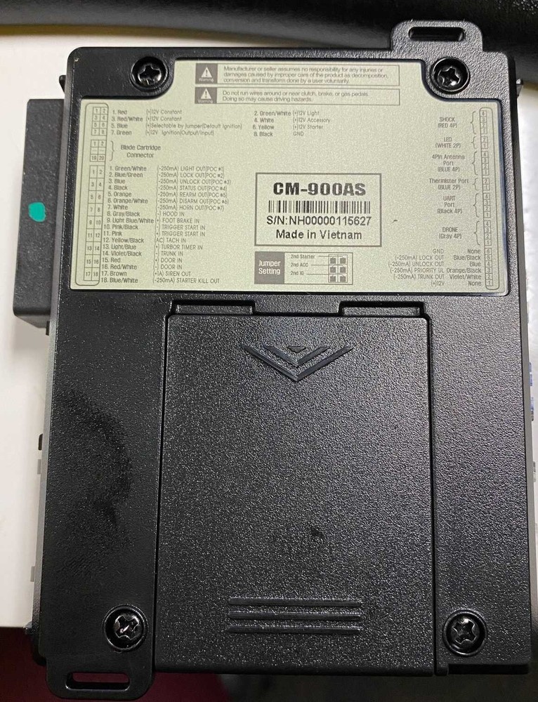 Firstech Compustar Replacement CM-900AS Remote Start + Security Controller Brain