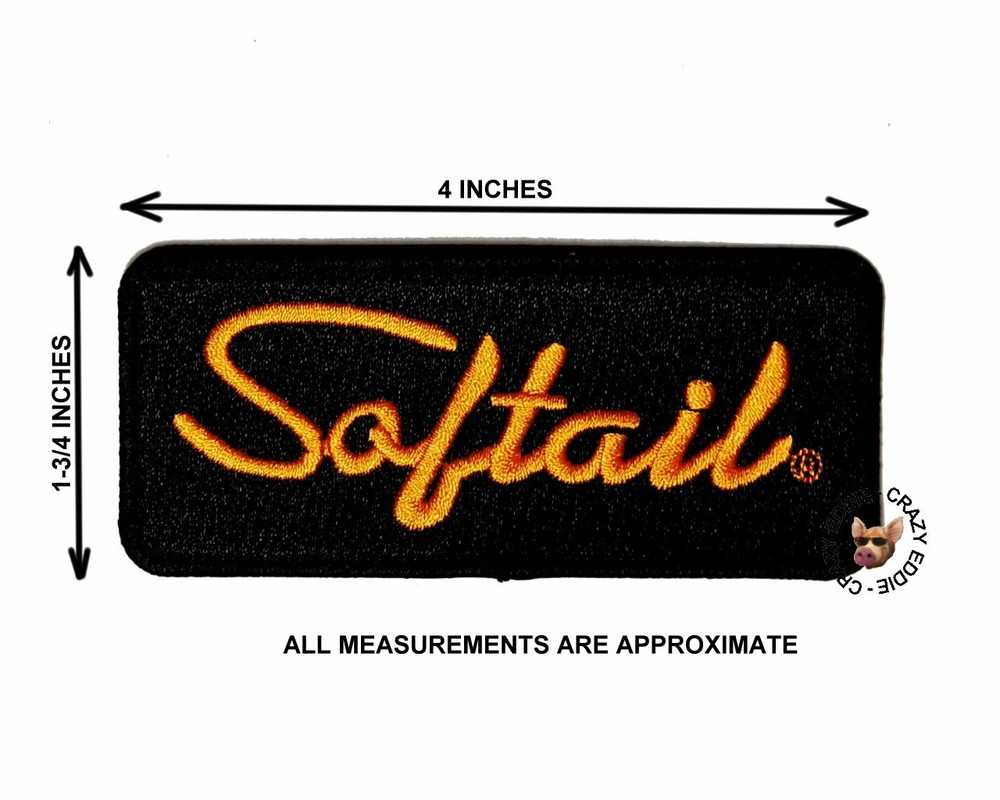 Harley Davidson® Softail Vest Jacket Patch Small NIP