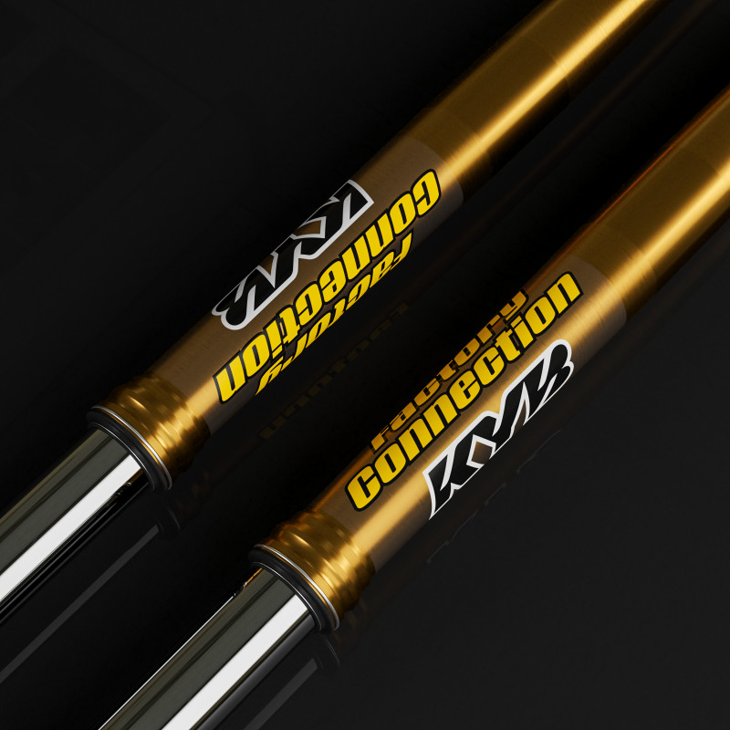 Factory Connection KYB Fork Stickers Suspension Decals Set (9x6.5)