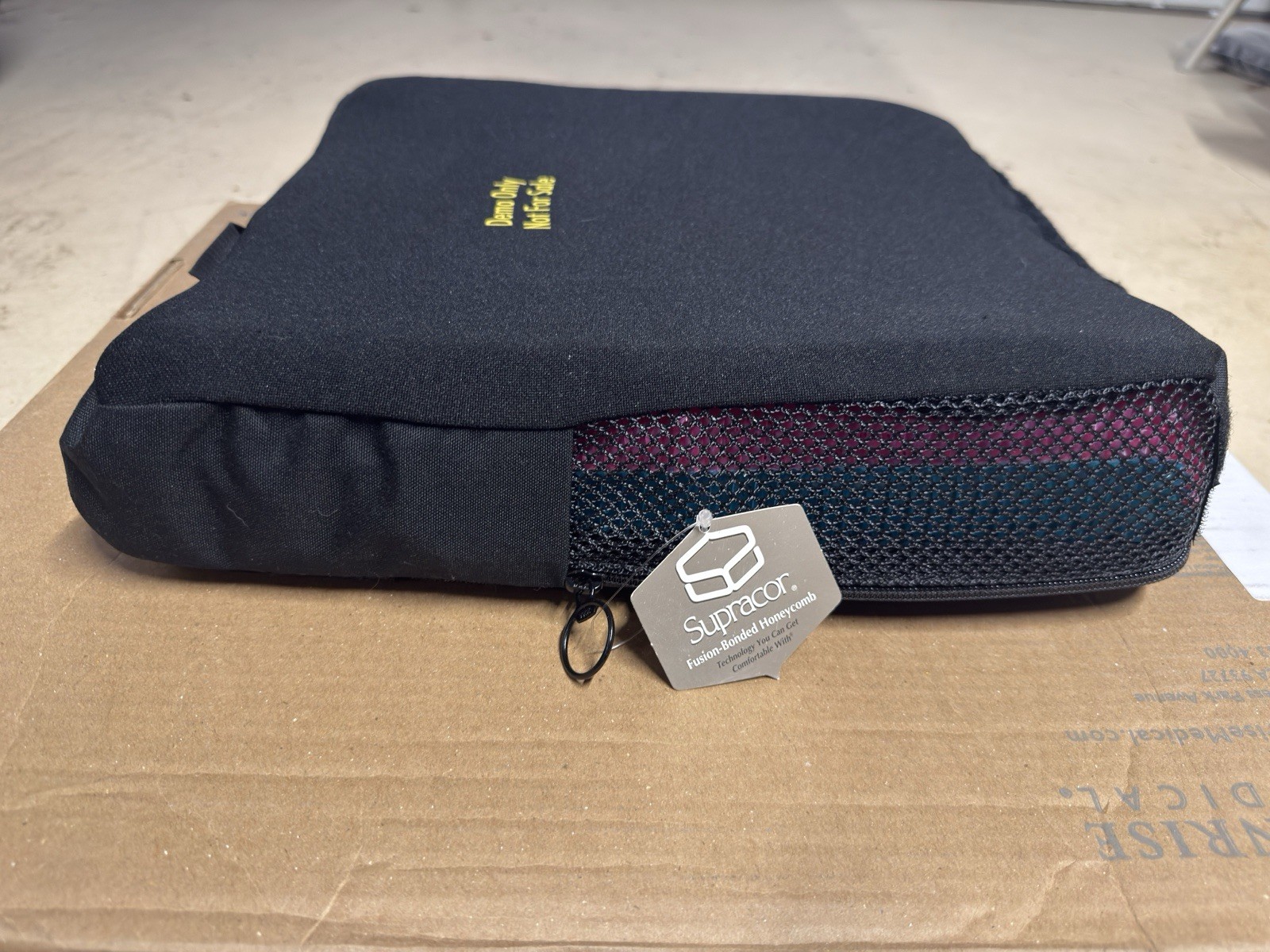 Supracor Stimulite Honeycomb Wheelchair Cushion 14x14 Contour Demo Item