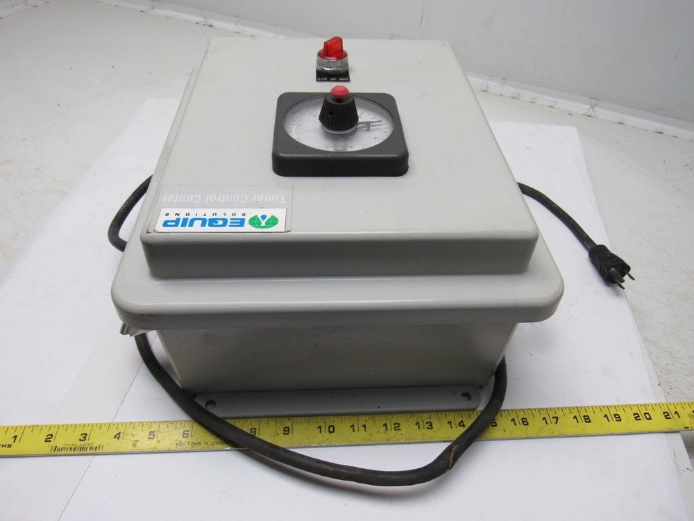 Equip Solutions 03521082 Push To Run Timer Control Center