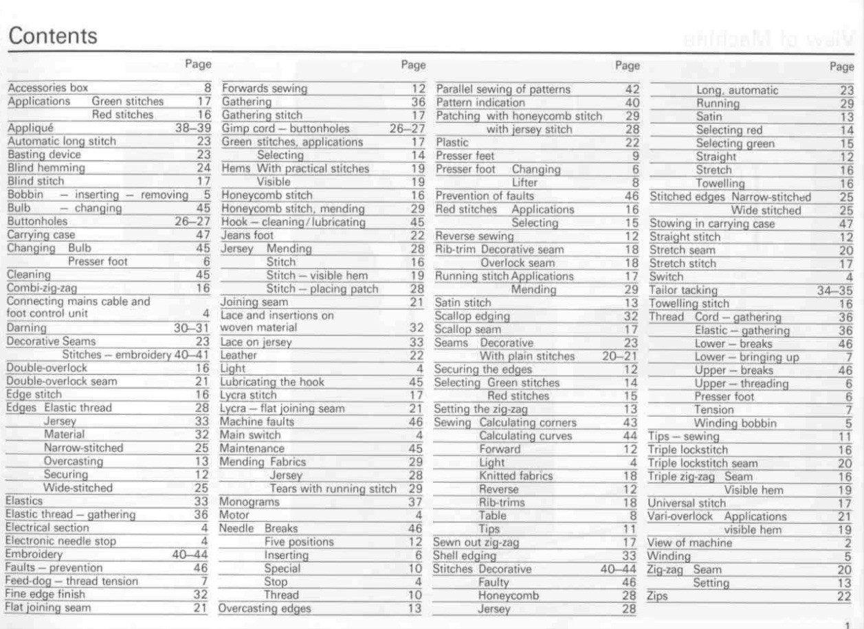 BERNINA 930 MANUAL RECORD ELECTRONIC GUIDE User Owners BOUND - FULL COLOR