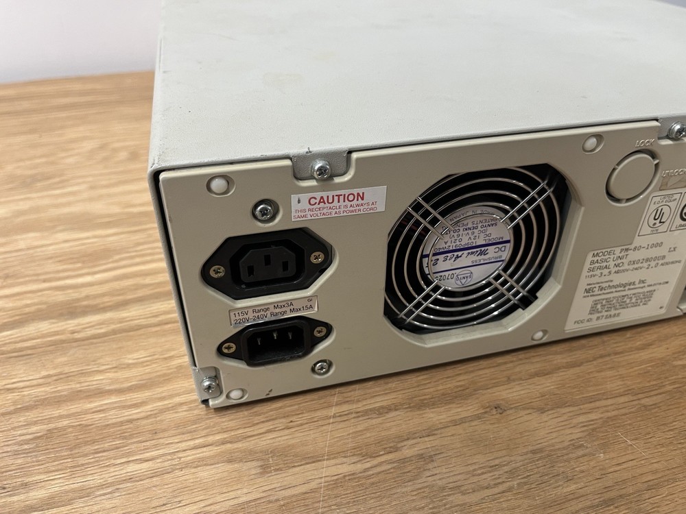 VINTAGE NEC POWER MATE SX PLUS PM-80-1000 Basic Unit Desktop Computer