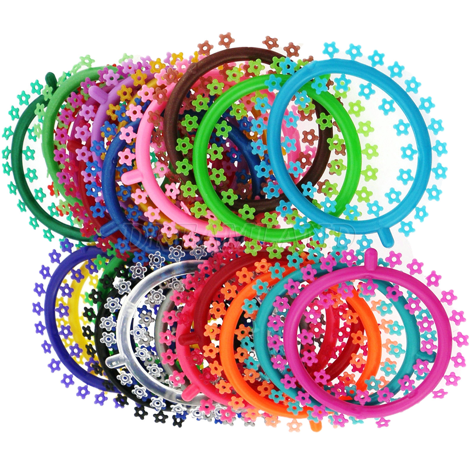 Dental Orthodontic Cartoon Ligature Ties O-Ring Elastic Bands Braces 1000 ties