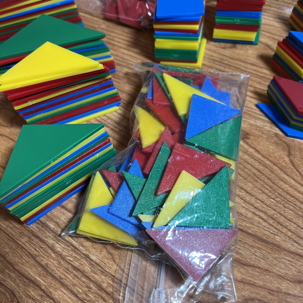 Lot 498 Learning Resources Class Pack Tangrams, Early Math Manipulatives