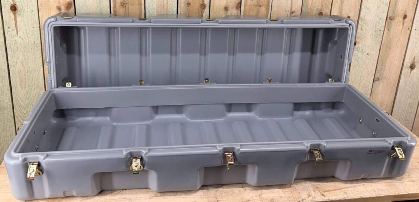 Pelican Hardigg Long Storage Case 50x17x12" Grey Brand New In Box AL4714-0505