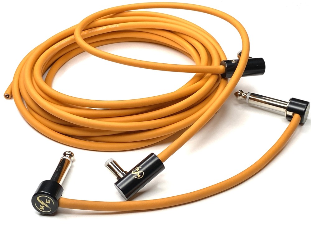 12ft. Cable Roll for Custom Solder-Free Solderless Patch Cables Orange