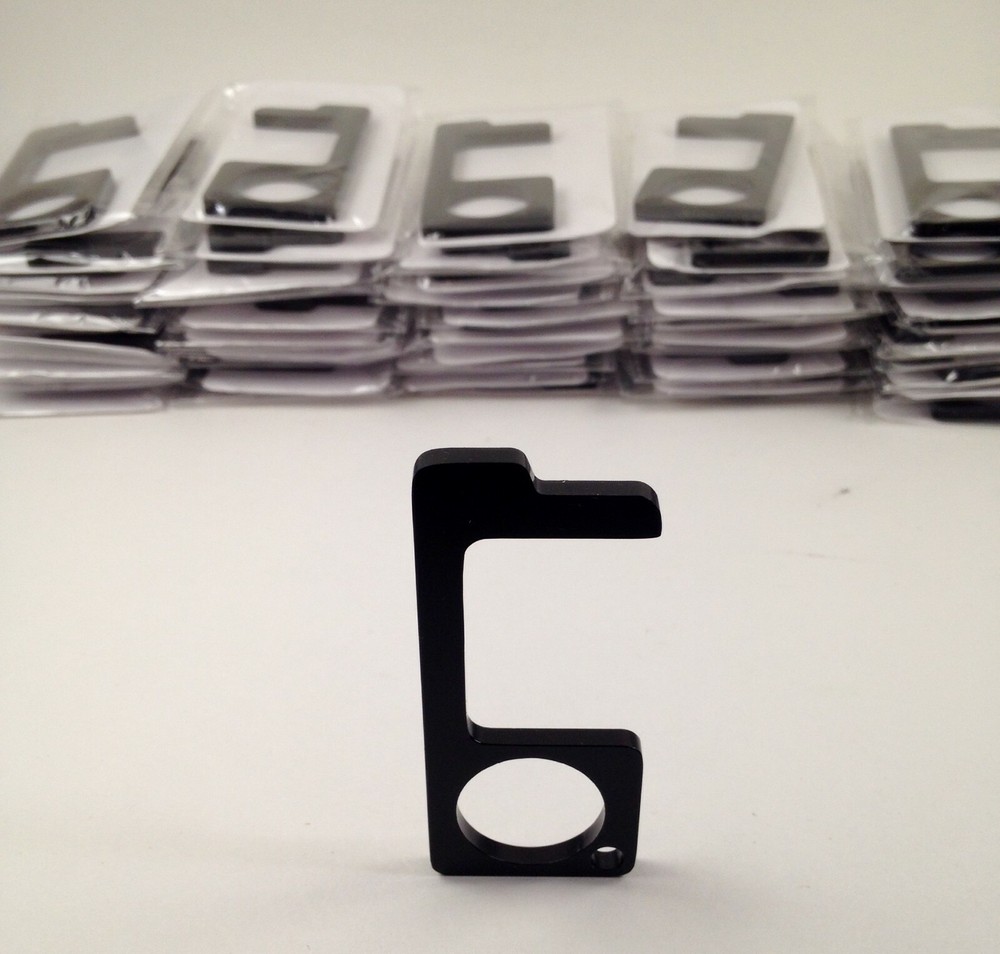 50 Touchless Door Opener Elevator Button Press No Touch Tool Hook Metal