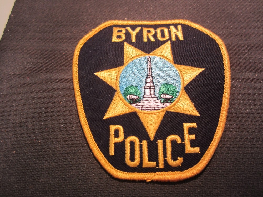 BYRON IL POLICE  PATCH