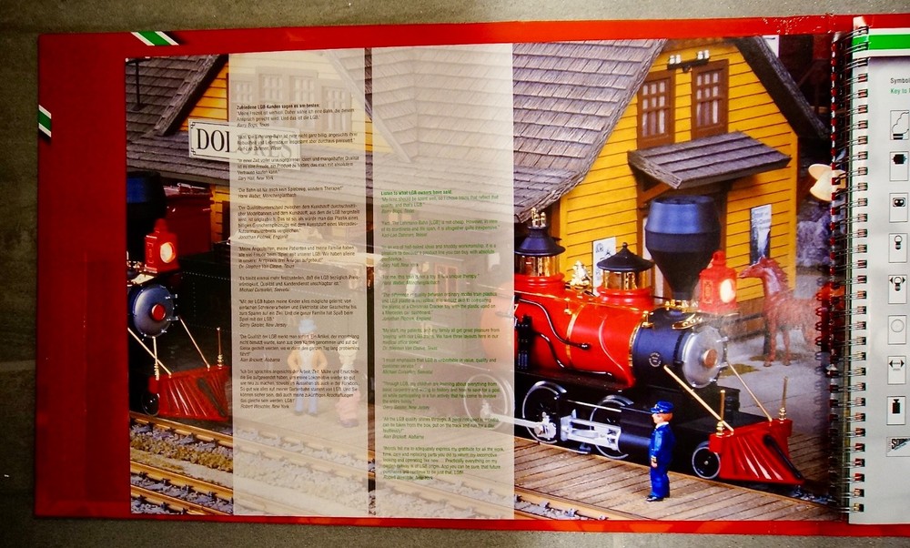 2003 LGB Hardcover Catalog plus 2004 overview