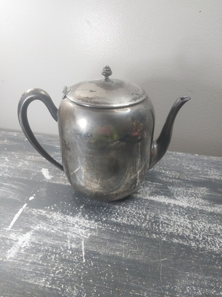 Antique Silver Plate Tea Pot
