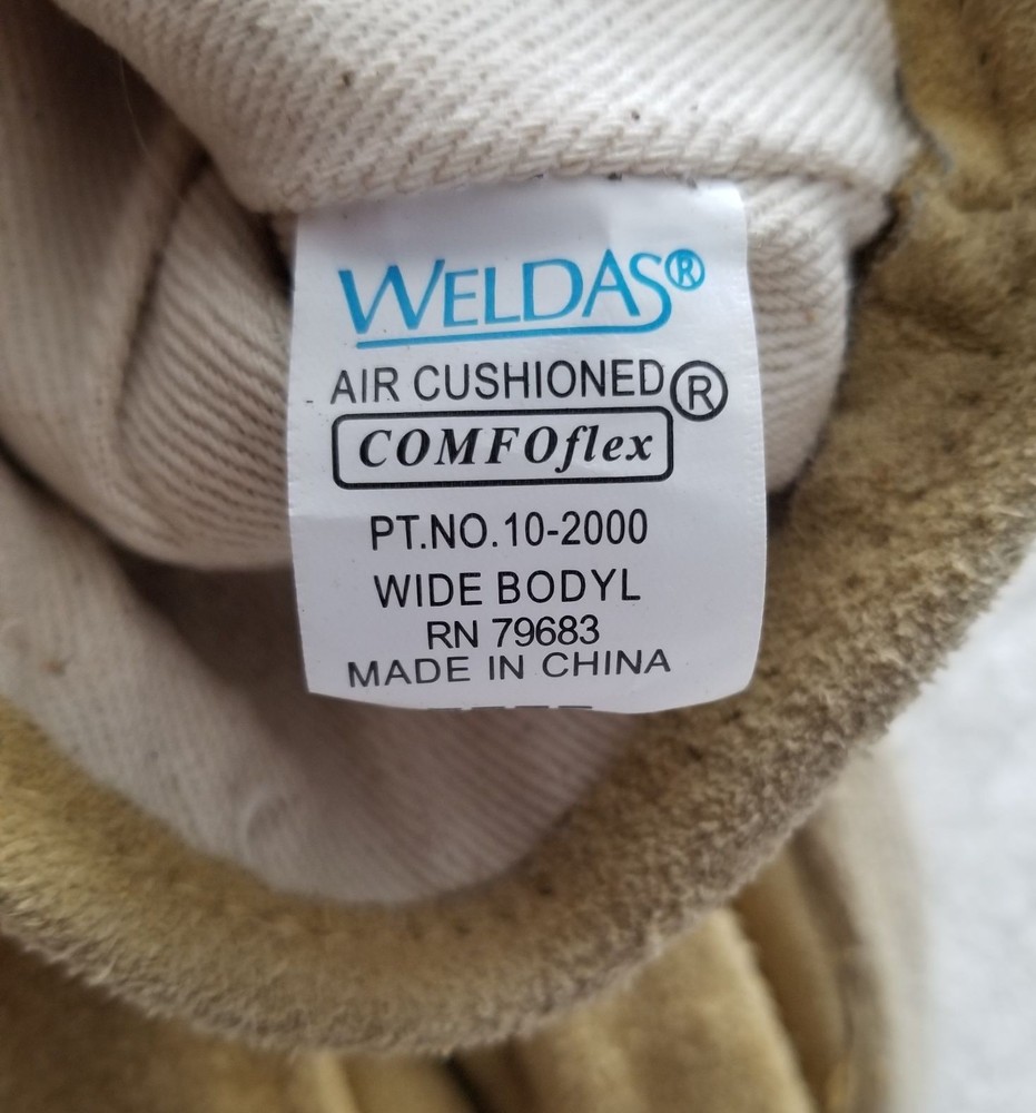 Weldas 10-2000L: Large COMFOflex welding gloves