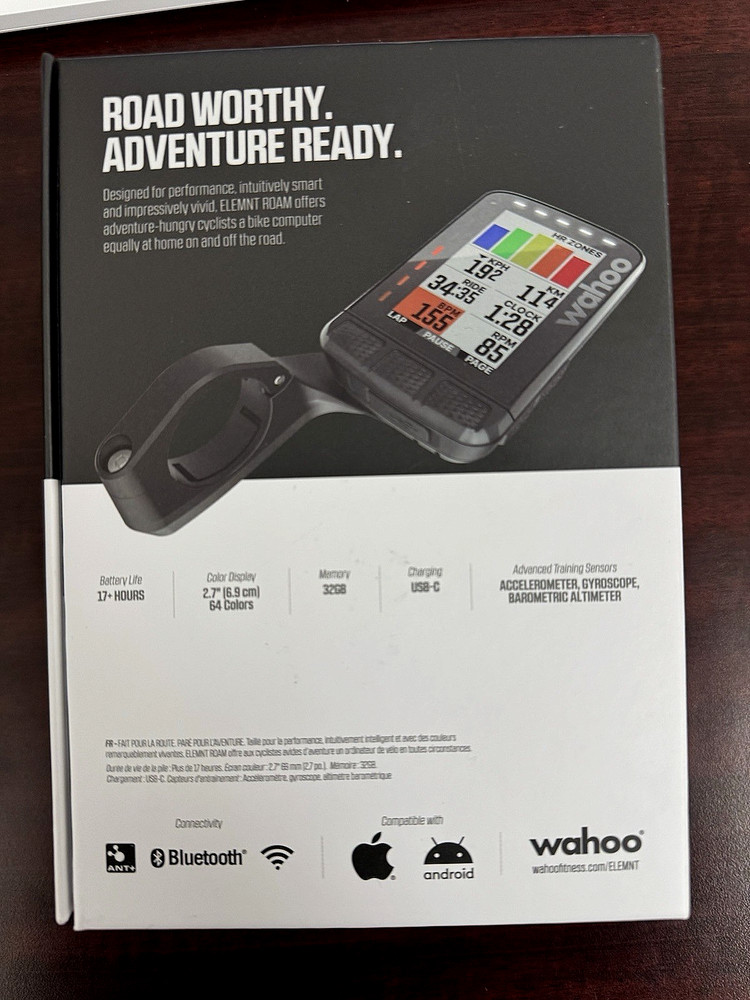 WAHOO ELEMENT Roam V2 Cycle Computer