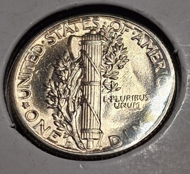 1942-D Mercury Dime