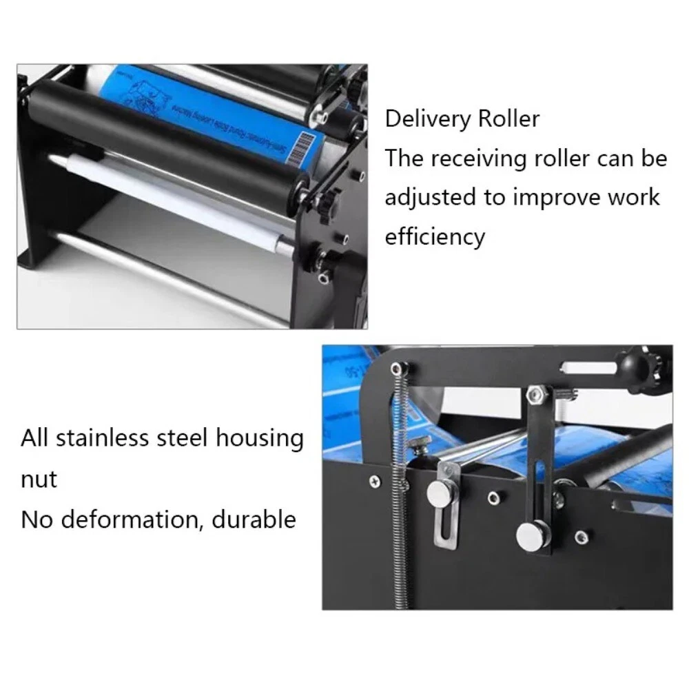 Small Hand Widening Round Bottle Labeling Machine Round Can Labeling Machine