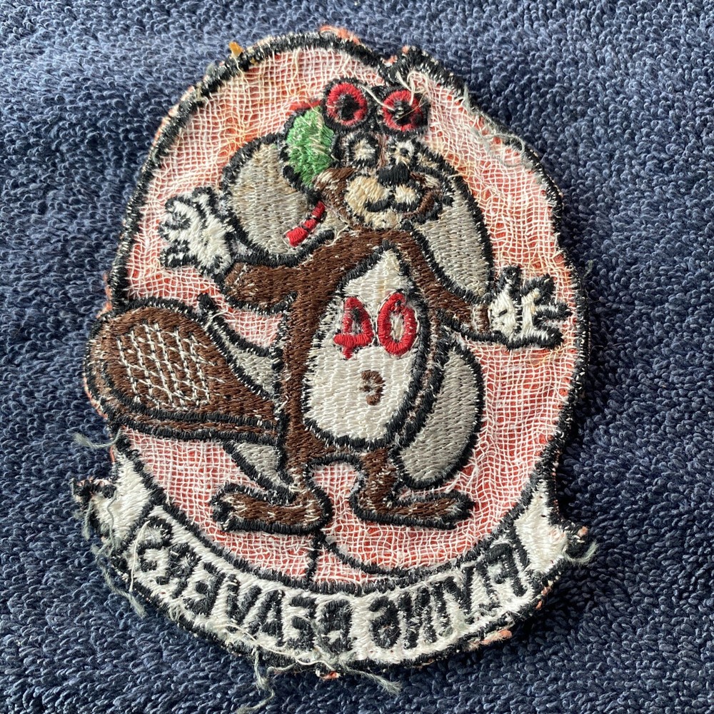 Vintage Flying Beavers Patch