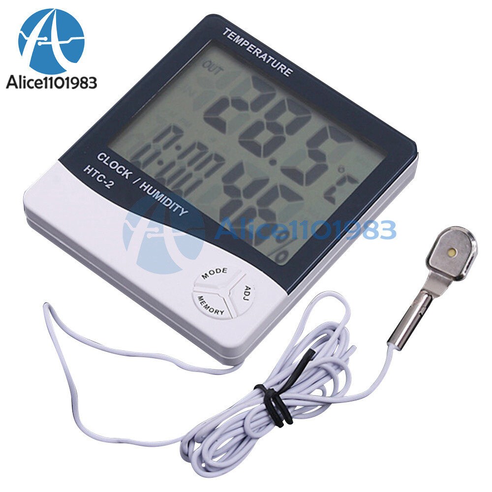 Inside And Outside The Home Electronic Hygrometer Thermometer Precision HTC-2