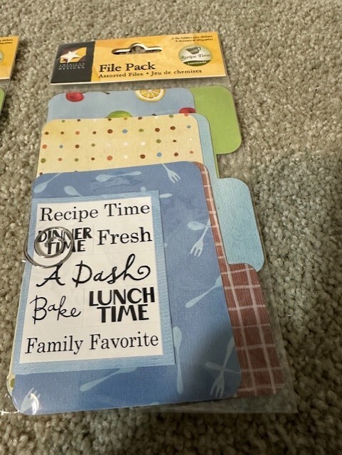 Recipe Time Collection - Assorted File Pack - TX