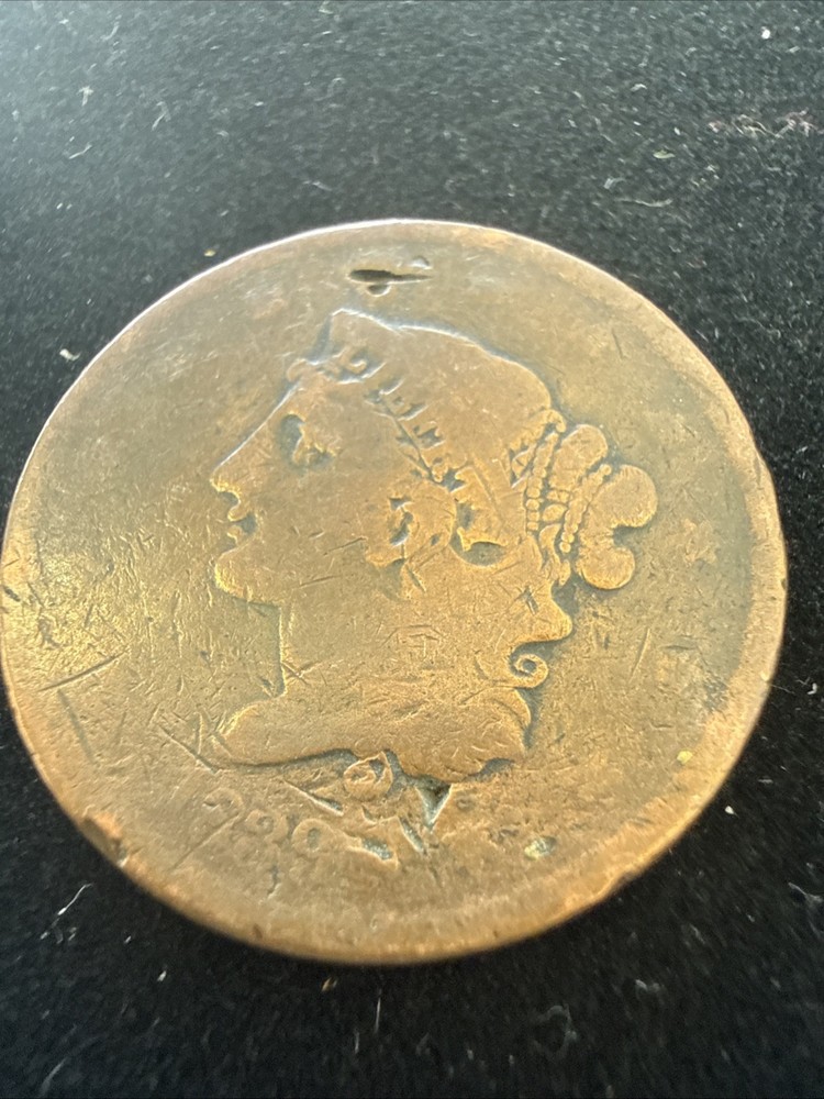 1839 Coronet Head Large Cent #110987