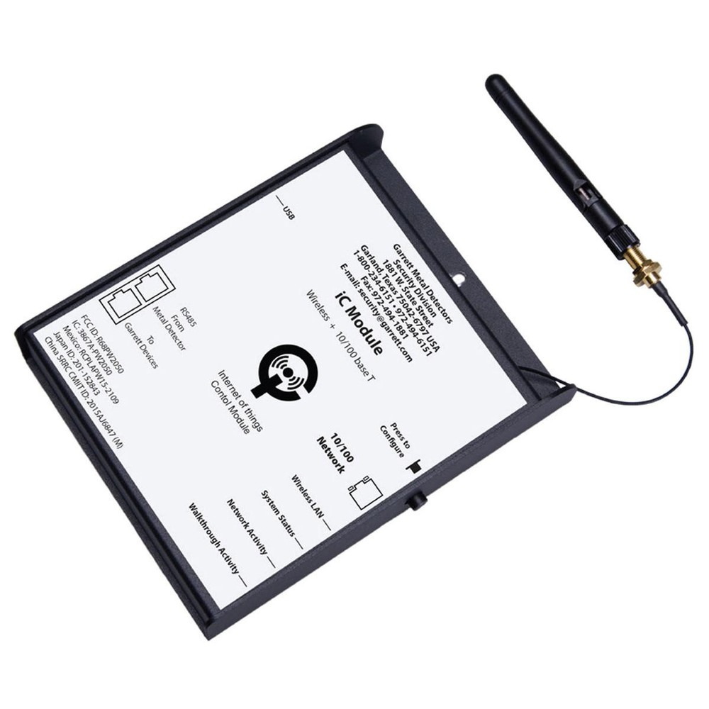 Garrett Wireless or Wired iC Module with CMA Software for PD 6500i or MZ 6100
