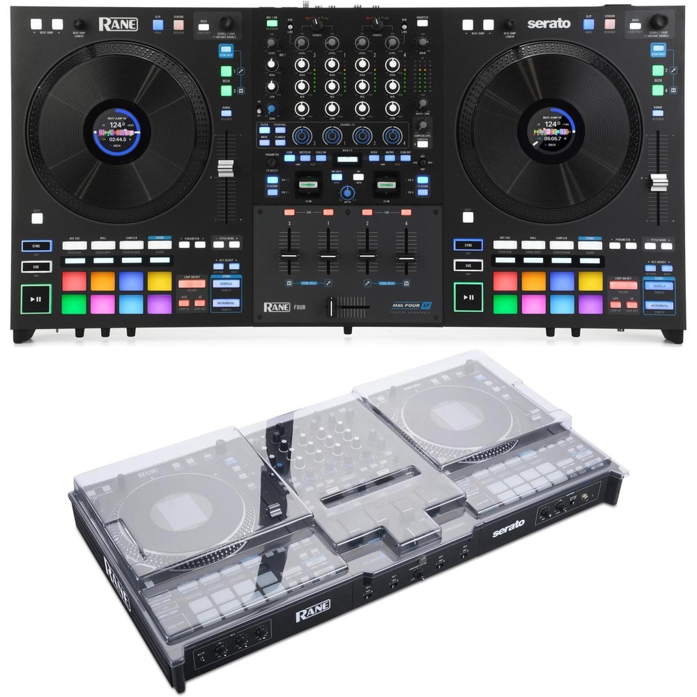 Rane Four 4-channel DJ Controller with Decksaver