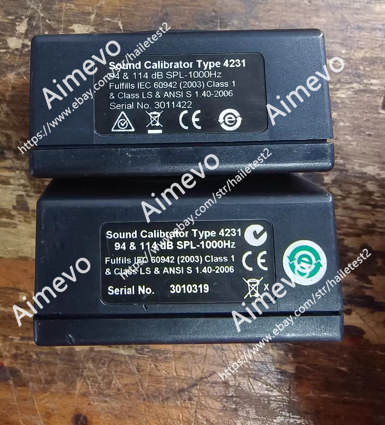 only 1pc type B&K type 4231 sound source calibrator