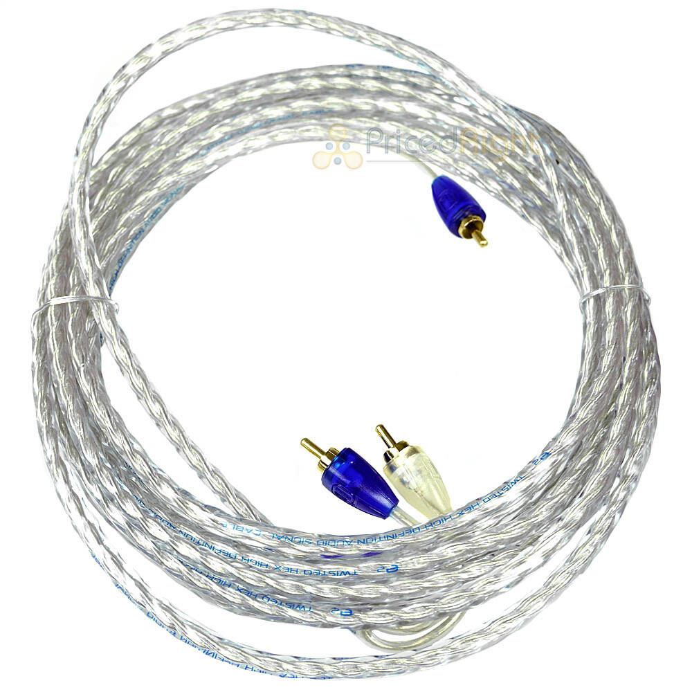 8 Gauge Amplifier Wiring Kit 400 Watts OFC Copper Wire Car Audio Install Amp