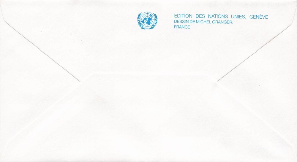 United Nations Geneva 184-185 Block Set FDC AIDS