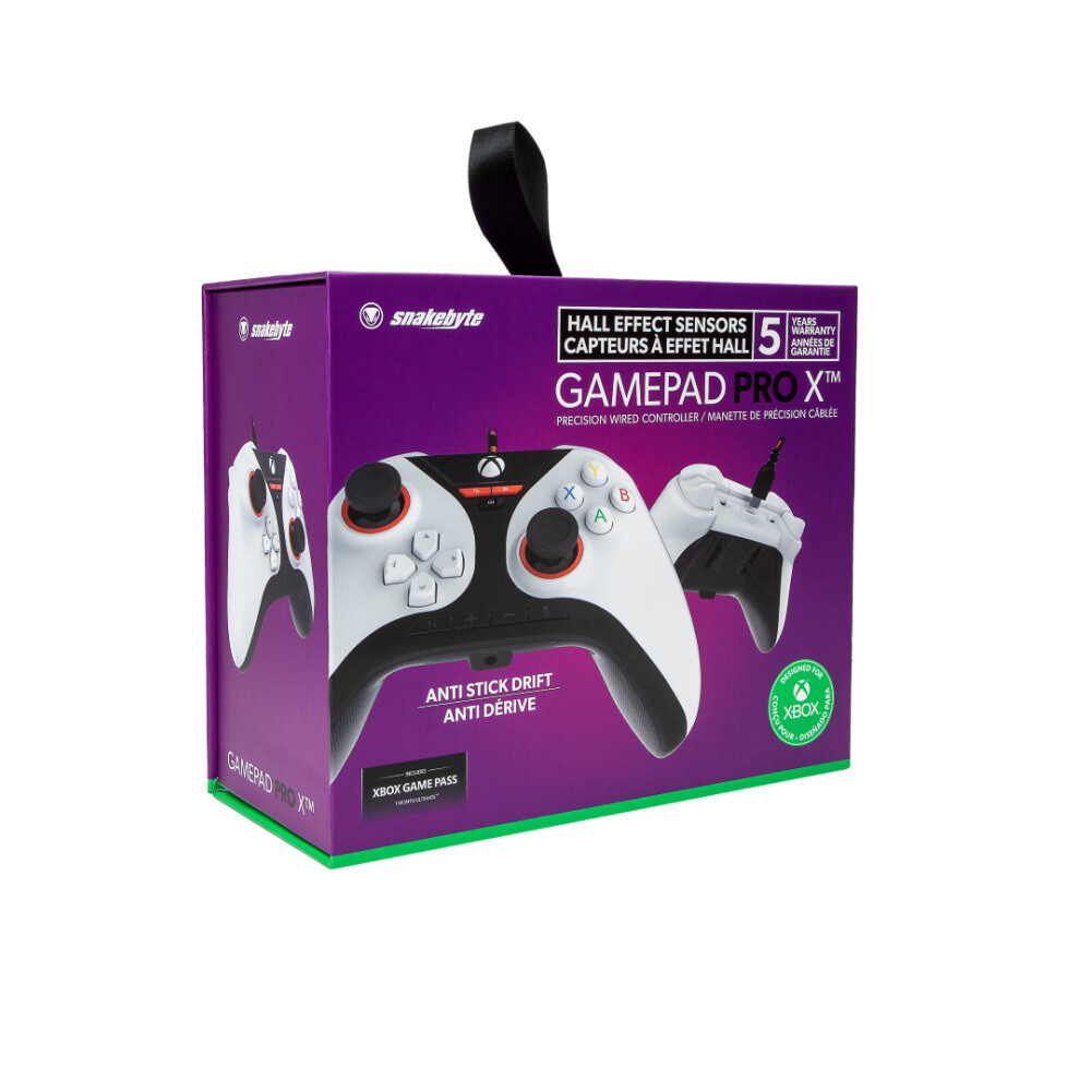 Snakebyte GamePad Pro X Controller for Xbox Series X and PC White