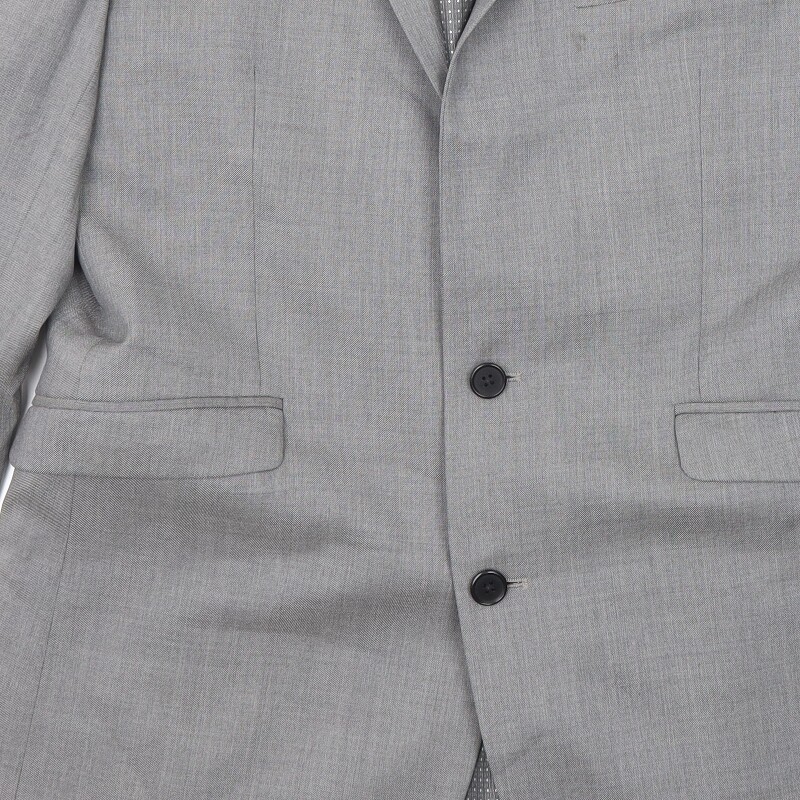 NEXT Mens Grey Wool Blend Blazer Size 40 Reg
