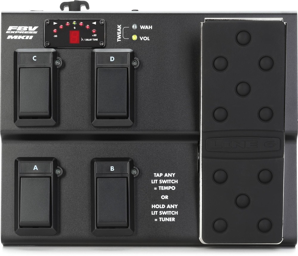 Line 6 FBV Express MkII 4-channel Foot Controller (2-pack) Bundle