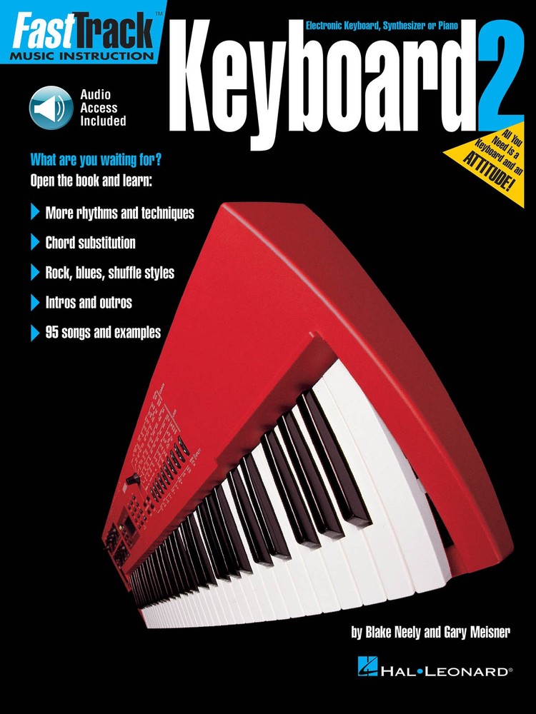 FastTrack Keyboard Method 2 Piano Beginner Lessons Hal Leonard Book Online Audio