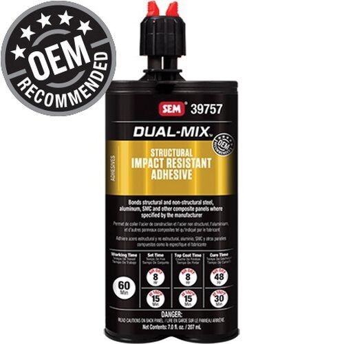SEM 39757 Dual-Mix Structural Impact Resistant Adhesive