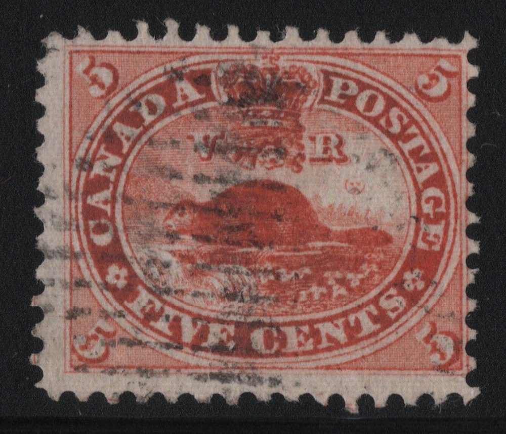 #15 Beaver 5c Canada used
