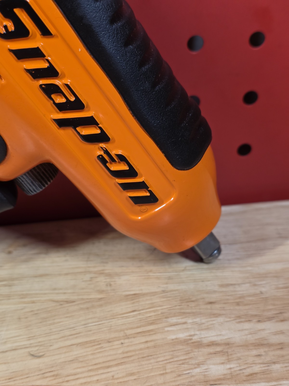 Snap-on Tools MG325 3/8" Drive Air Pneumatic Impact Wrench ORANGE With Boot Nice