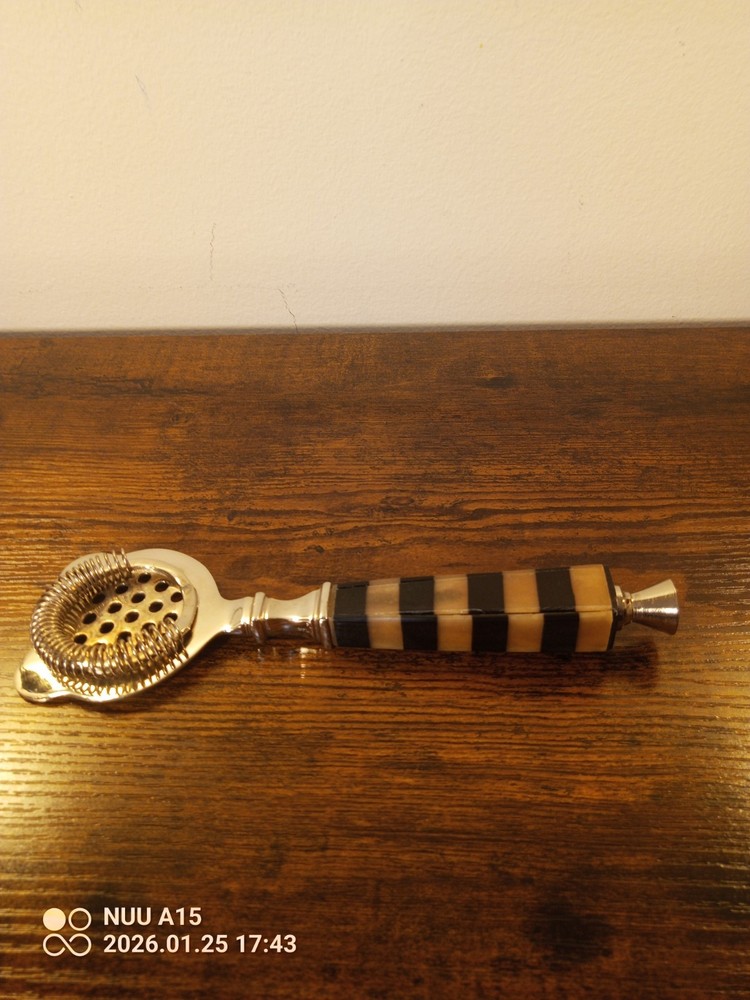 Bar Tool Darren Ransdell Plastic Handle Brown/Black Cracks But Still Solid As Is