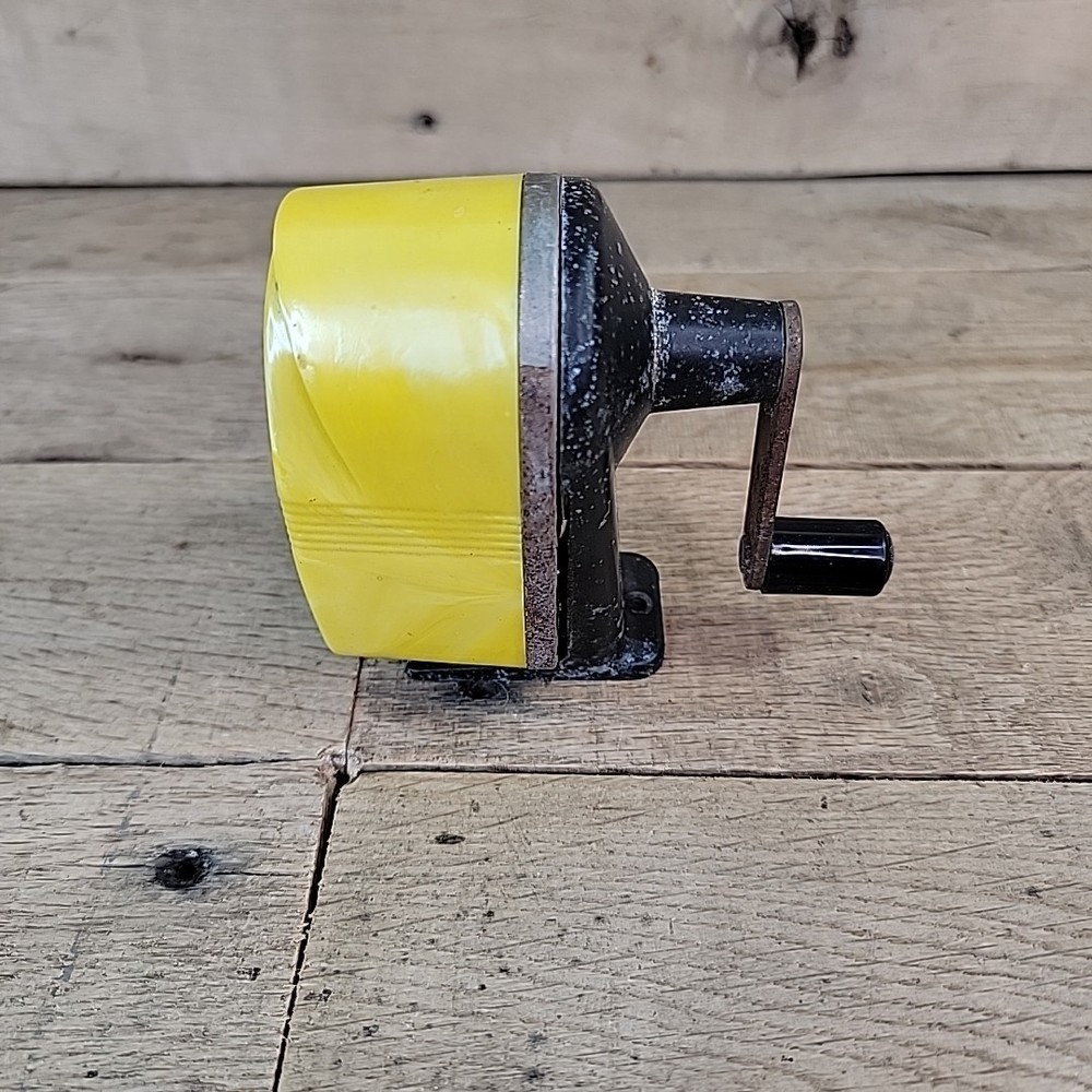 Vintage Apsco Midget Pencil Sharpener Good Used Shape