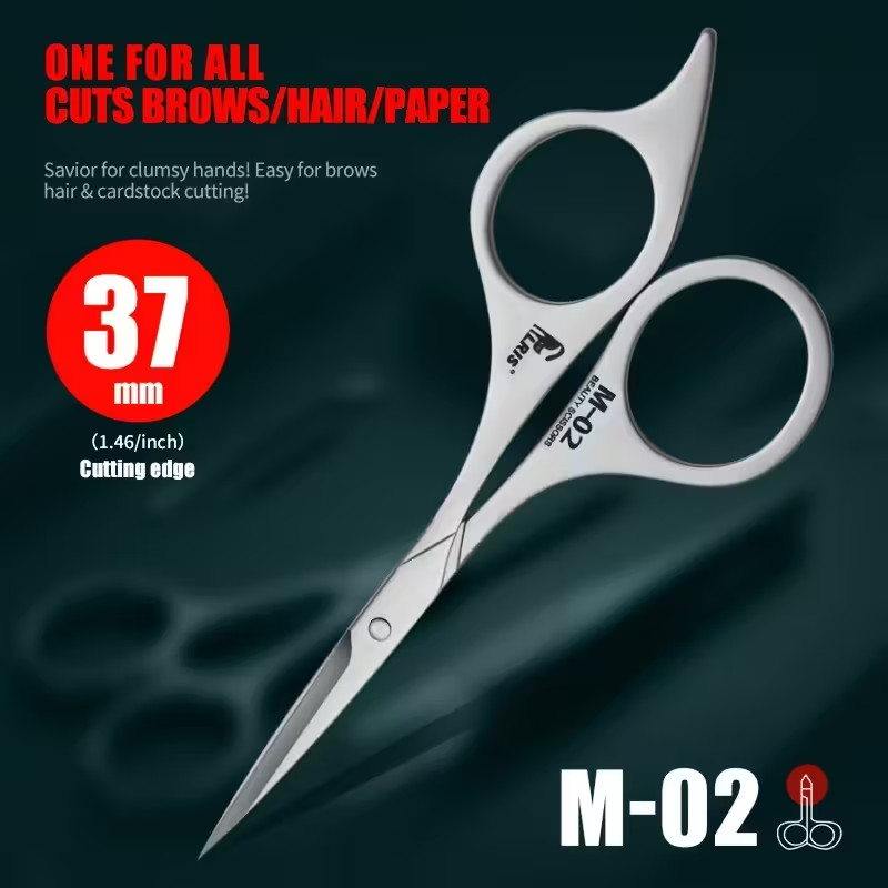 LRIS Professional Precission Cuticle Nippers Scissors - 37mm Cutting Edge