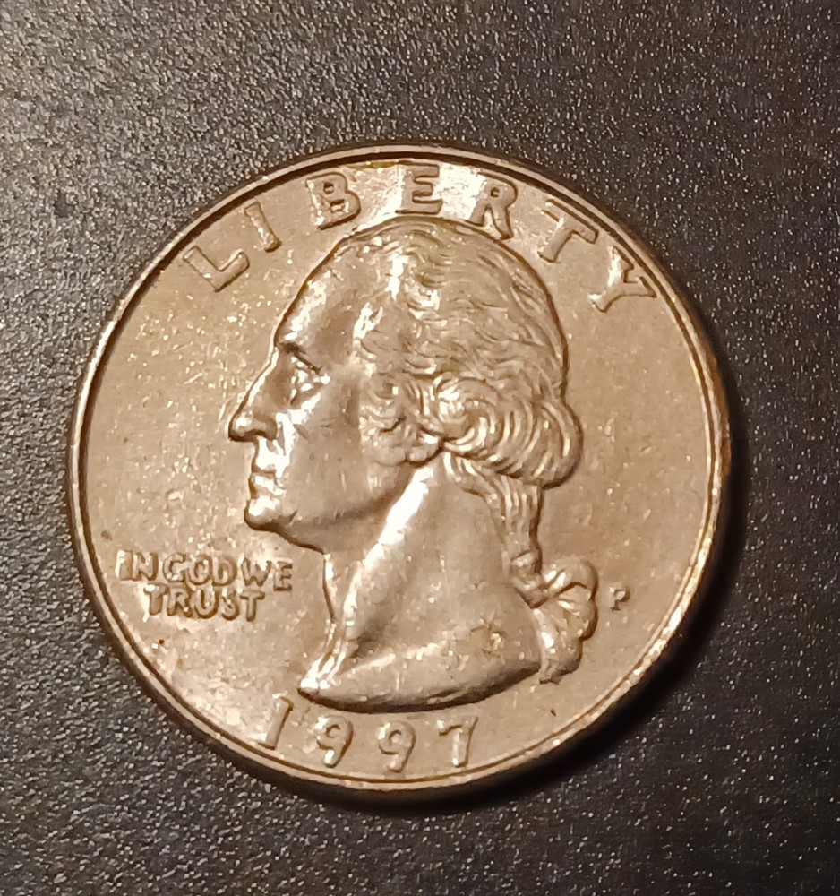 1997-P 25C Clad Washington Quarter • Circulated