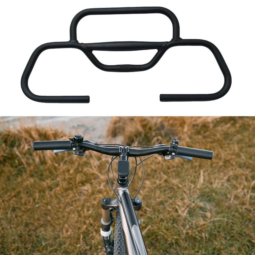 Road Bend Handlebar Black Bicycle Handlebar